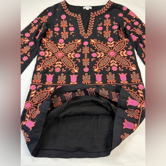 Roller Rabbit Jodha Embroidered Juliana Dress Size XS - Picture 10 of 12